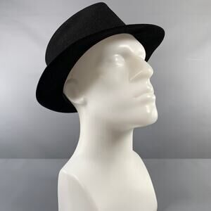 WORTH & WORTH Size 61 Black Hats